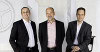 Vorstand der infowerk ag (v.l.n.r.): Dr.Benno Schmitzer, Winfried Gaber, Dr.Michael Hau