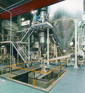 The production of granulated casting fluxes for the steel industry at Stollberg meets highest quality standards