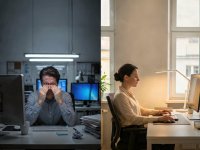 Dieser Fachbeitrag zeigt, warum Licht am Arbeitsplatz ein unterschätzter Gesundheitsfaktor ist