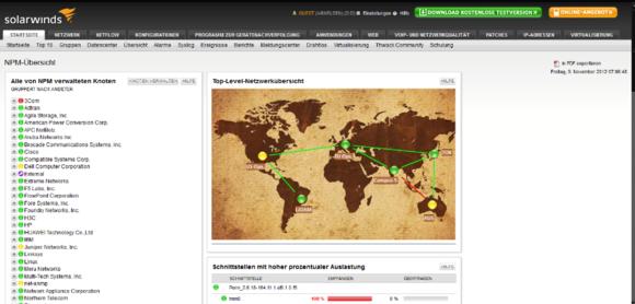 SolarWinds veröffentlicht deutschsprachige Versionen von Network Performance Monitor, Free TFTP Server und der Website