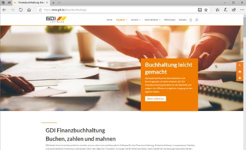 GDI Software Kommunikations Relaunch