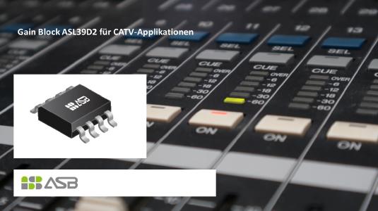 Leistungssstarker Gain Block ASL39D2 von ASB
