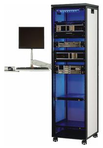 19"-Aluminiumschrank Novastar in der Schroff Online-Mediathek