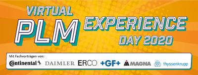 Virtual eXperience Day mit Referenzberichten von Continental Automotive, Daimler, ERCO, Georg Fischer, Magna Powertrain und thyssenkrupp Bilstein.