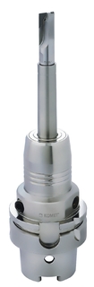 JEL® PCD screw-in milling cutters consist of a shrink-fit holder, an extension, and a changeable screw-in head