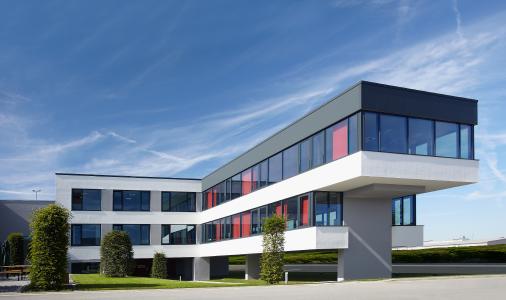 View of 4Packaging’s modern office building in Germany