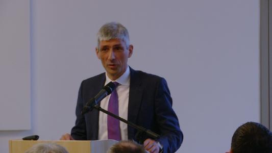 Dr. Thoralf Held, Kanzler der Ernst-Abbe-Hochschule Jena und Sprecher des Lenkungsausschusses