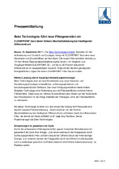 PM_BEKO TECHNOLOGIES_Produktlaunch neue Filtergeneration CLEARPOINT 3eco_180917.pdf