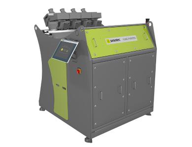 Die neue Generation des Multi-Sensor-Sortiersystems FLAKE PURIFIER + ist ein echtes Multitalent, das zur optischen Sortierung von Kunststoff-Flakes wie z.B. PET-, HDPE- oder Mischkunststoff-Flakes geeignet ist