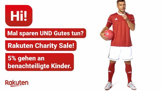 Rakuten x Lukas Podolski Stiftung