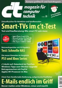 Titelblatt c't 25/20