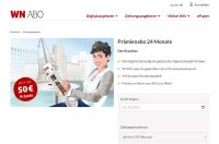 Abo Shop - Auswahl des Abonnements