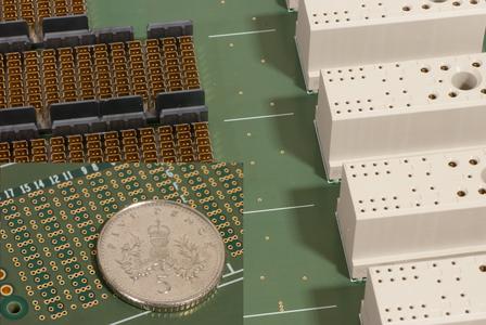 High speed in a very compact form: HARTING Integrated Solutions (HIS) brings high transfer rates for signals, data and power to PCBs