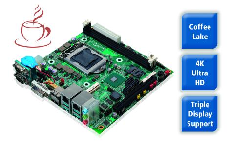 Spectra LV 67X Mini ITX Board Coffee Lake