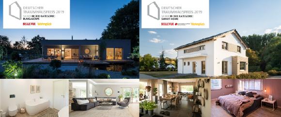 Deutscher Traumhauspreis 2019: Zweifach Silber für FingerHaus