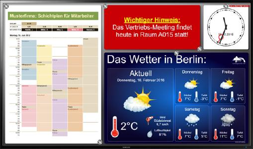 Bildschirm Software Fur Digitale Schwarze Bretter Und Infoscreens Mirabyte Gmbh Co Kg Pressemitteilung Pressebox