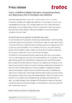 Press release_Trotec’s Vital Role in Digital Fabrication.pdf