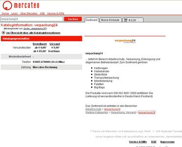 verpackung24 GmbH bei Mercateo AG
