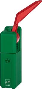 Einfach nachrüstbar: EXITalarm ist eine Alarmsicherung für Notausgänge, die unter dem Drücker montiert wird / Foto: ASSA ABLOY Sicherheitstechnik GmbH