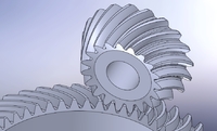 Bevelgear Toothmesh