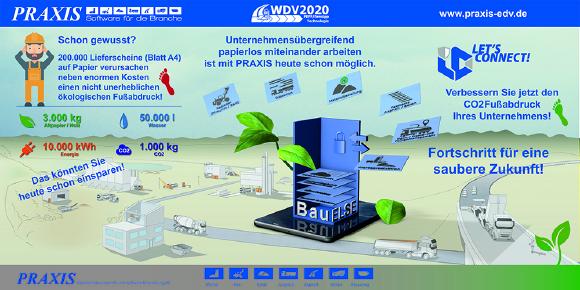100.000 Blatt Papier A4 verursachen um die 500 kg CO2 und verbrauchen in der Produktion über 25.000 Liter Wasser.