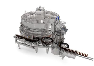 With the latest generation of the KHS glass filler users save up to 50% in CO2 emissions and a maximum of 20% in energy