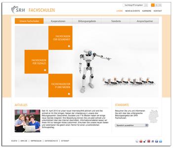 Startseite von www.die-fachschulen.de
