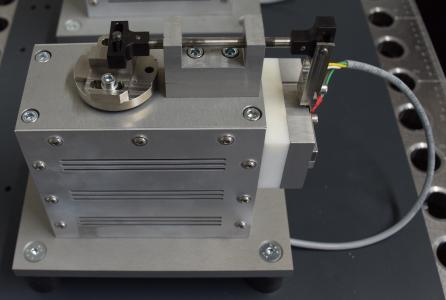 BU 1 Aufbau des Teststandes von oben.