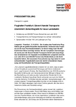 10-10-12 PM - Sievert Handel Transporte GmbH verantwortet Zementlogistik am Frankfurter Flughafen.pd