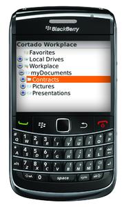 Cortado Workplace ist jetzt in der BlackBerry App World erhältlich