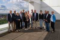 Die Delegation der Auburn University wurde an der HSB von der Rektorin sowie Vertreter:innen der Fakultät Elektrotechnik und Informatik sowie der Fakultät Natur und Technik empfangen. (Zum Herunterladen mit rechter Maustaste klicken und 