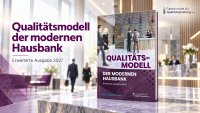Qualitätsmodell der modernen Hausbank. Das Bild wurde mit KI erstellt