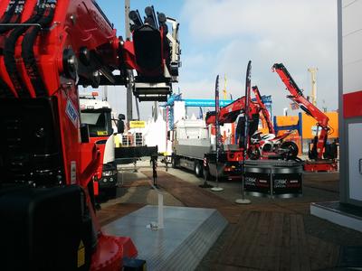 Fassi kommt mit Neuheiten bei allen Marken auf die IFAT / Foto: Fassi Ladekrane GmbH / Gründau