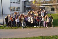 Schüler am Berufskundetag ? die Jugendlichen erhielten Infos zu zukunftsträchtigen Berufen. 
