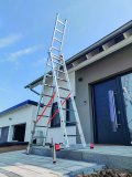 Der KRAUSE Wandabstandhalter im Einsatz an einer Hauswand