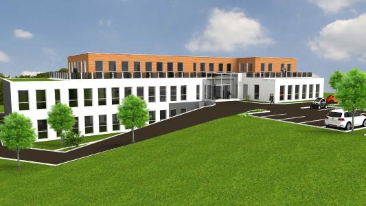microtech Neubau in Hargesheim