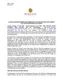 [PDF] Pressemitteilung: Aurania durchschneidet mit Bohrungen auf Crunchy Hill den oberen Teil eines epithermalen Systems