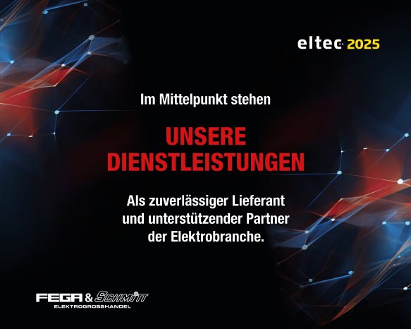 FEGA & Schmitt Elektrogroßhandel GmbH zeigt Dienstleistungsportfolio auf der eltec 2025_©FEGA &.jpg
