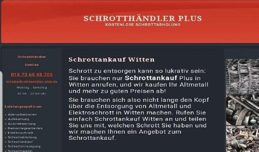 Wir Kaufen Altmetall und Schrott in witten