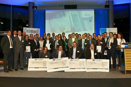 Die Gewinner und Finalisten des CyberChampions Award 2012 (Foto: Björn Pados)