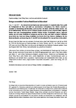 2017-04-13 PM Detego veranstaltet Fashion Retail Event in Duesseldorf.pdf