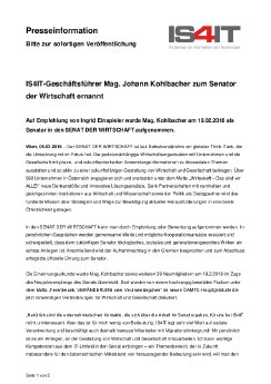 2018-03_presse_is4it_österreich_johannkohlbacher_senator_final.pdf