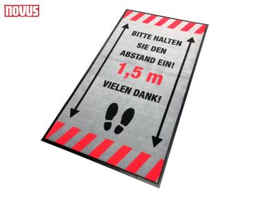Novus Hinweismatte "Abstand halten" rechteckig
