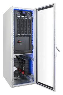Supercap-System bestehend aus USV-Anlage mit 75kW n+1 und Supercap-Energiespeicher