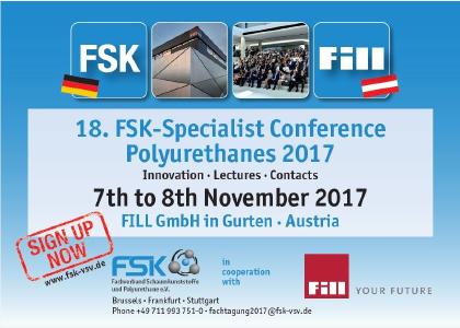 FSK Specialist Conference Polyurethanes 2017