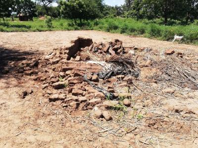 Der Zyklon zerstörte viele Häuser. Auch das Zuhause von Agnes Bello in Malawi.