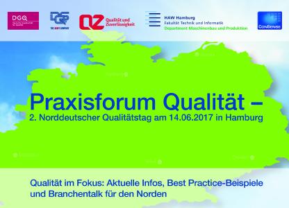 Das Praxisforum Qualität in Hamburg gibt in Theorie und Praxis Antwort auf die Fragen zu neuesten Trends, Entwicklungen und Ereignissen im QM-Bereich