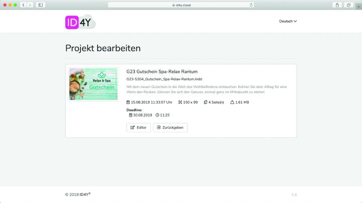 Neue Plattform Id4y Cloud Adobe Indesign Dateien Online Bearbeiten Konzept Ix Software Gmbh Pressemitteilung Pressebox