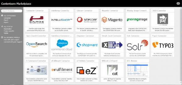 Der CONTENTSERV Marketplace