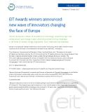 [PDF] Press Release: EIT Awards winners announced: new wave of innovators changing the face of Europe